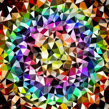 Arka plan çok renkli geometrik poligonal.