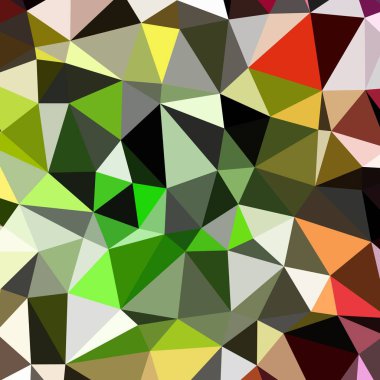 Arka plan çok renkli geometrik poligonal.