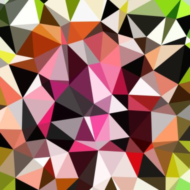 Arka plan çok renkli geometrik poligonal.