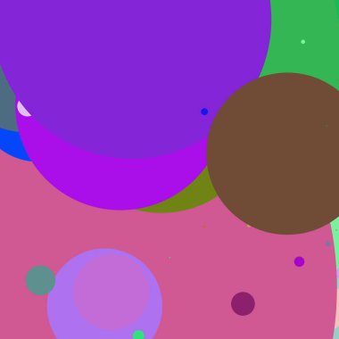 Çok renkli geometrik daire arka plan seamless modeli.