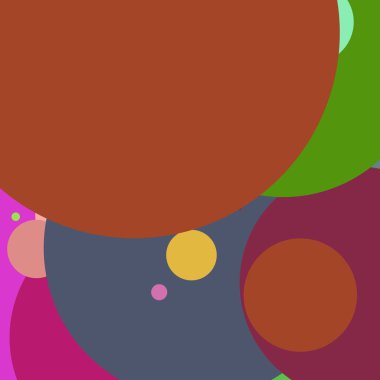 Daire geometrik güzel arka plan çok renkli desen.