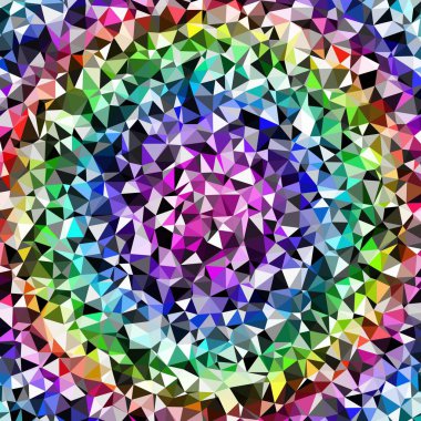 Arka plan çok renkli geometrik poligonal.