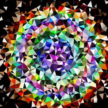 Arka plan çok renkli geometrik poligonal.