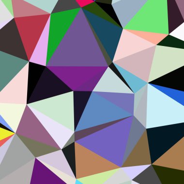 Arka plan çok renkli geometrik poligonal.