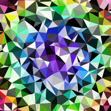 Arka plan çok renkli geometrik poligonal.