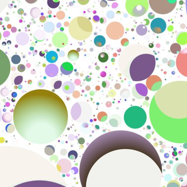 Çok renkli geometrik daire arka plan seamless modeli.