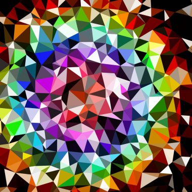 Arka plan çok renkli geometrik poligonal.