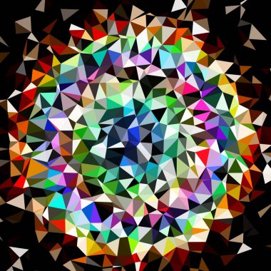 Arka plan çok renkli geometrik poligonal.