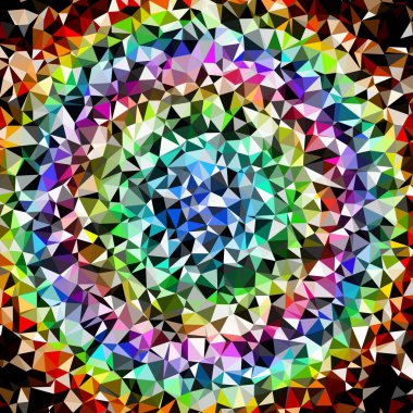 Arka plan çok renkli geometrik poligonal.