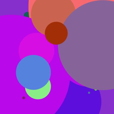 Daire geometrik güzel arka plan çok renkli desen.