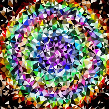 Arka plan çok renkli geometrik poligonal.