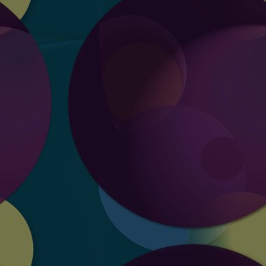 Çok renkli geometrik daire arka plan seamless modeli.