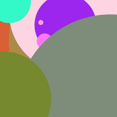 Daire geometrik şaşırtıcı arka plan çok renkli desen.