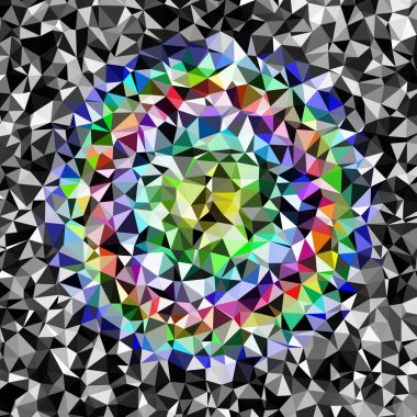 Arka plan çok renkli geometrik poligonal.