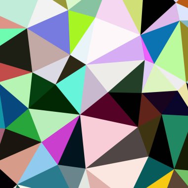 Arka plan çok renkli geometrik poligonal.