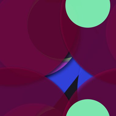 Çok renkli geometrik daire arka plan seamless modeli.