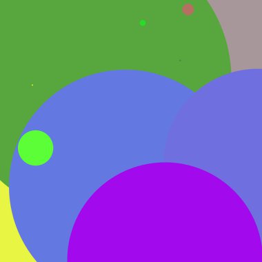 Daire geometrik yeni arka plan çok renkli desen.