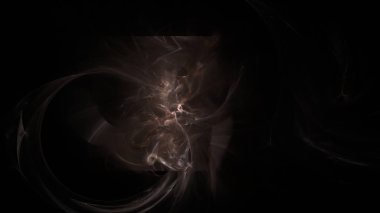 Fantezi kaotik renkli fraktal desen. Soyut Fraktal şekiller. 3D render resimde arka plan veya duvar kağıdı.