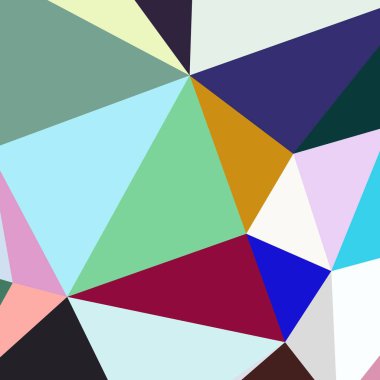 Arka plan çok renkli geometrik poligonal.