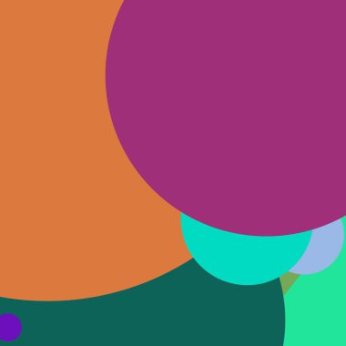 Daire geometrik şaşırtıcı arka plan çok renkli desen.