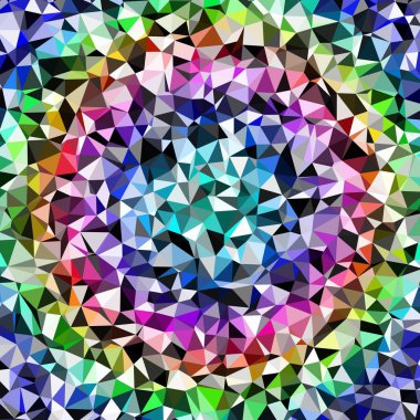 Arka plan çok renkli geometrik poligonal.