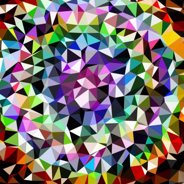 Arka plan çok renkli geometrik poligonal.