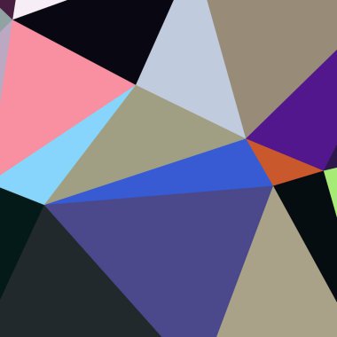 Arka plan çok renkli geometrik poligonal.