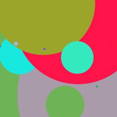 Daire geometrik yeni arka plan çok renkli desen.