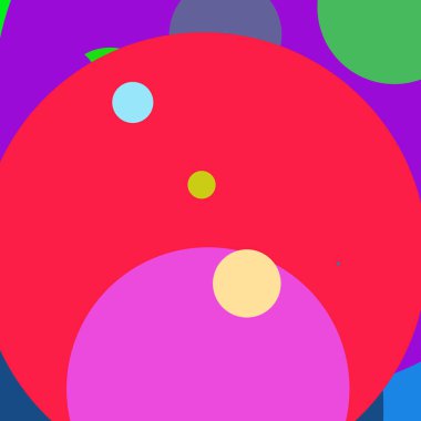 Daire geometrik büyük arka plan çok renkli desen.