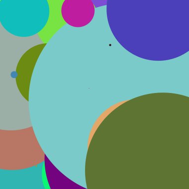 Daire geometrik yeni arka plan çok renkli desen.