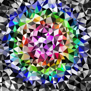 Arka plan çok renkli geometrik poligonal.