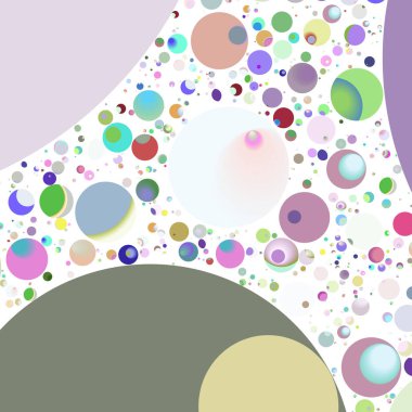 Daire geometrik büyük arka plan çok renkli desen.