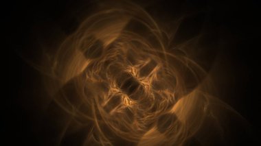 Fantezi kaotik renkli fraktal desen. Soyut Fraktal şekiller. 3D render resimde arka plan veya duvar kağıdı.