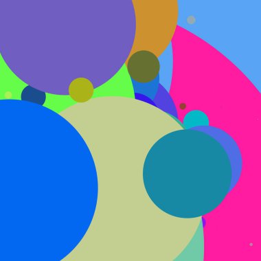 Daire geometrik büyük arka plan çok renkli desen.