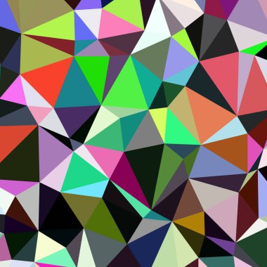 Arka plan çok renkli geometrik poligonal.