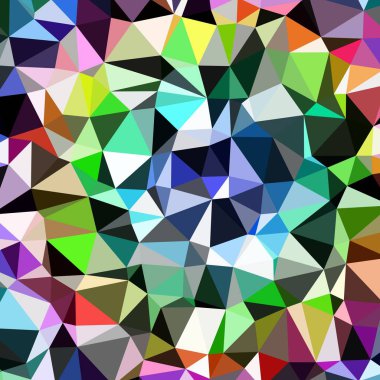 Arka plan çok renkli geometrik poligonal.