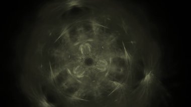 Fantezi kaotik renkli fraktal desen. Soyut Fraktal şekiller. 3D render resimde arka plan veya duvar kağıdı.