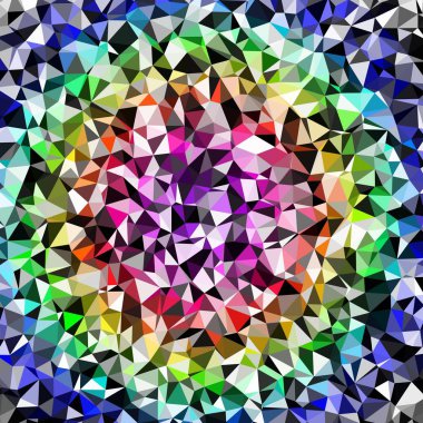 Arka plan çok renkli geometrik poligonal.