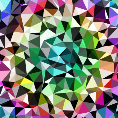 Arka plan çok renkli geometrik poligonal.