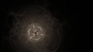 Fantezi kaotik renkli fraktal desen. Soyut Fraktal şekiller. 3D render resimde arka plan veya duvar kağıdı.