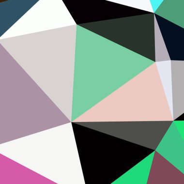 Arka plan çok renkli geometrik poligonal.