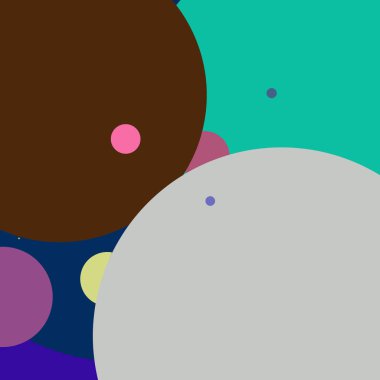 Daire geometrik zarif arka plan çok renkli desen.