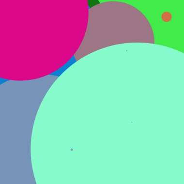 Daire geometrik şaşırtıcı arka plan çok renkli desen.