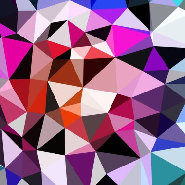 Arka plan çok renkli geometrik poligonal.