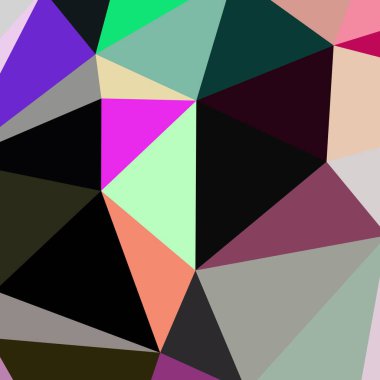 Arka plan çok renkli geometrik poligonal.