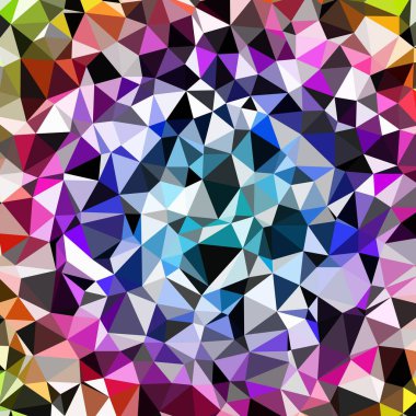 Arka plan çok renkli geometrik poligonal.