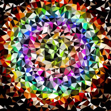 Arka plan çok renkli geometrik poligonal.