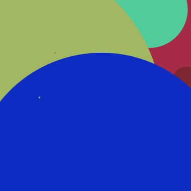 Daire geometrik büyük arka plan çok renkli desen.