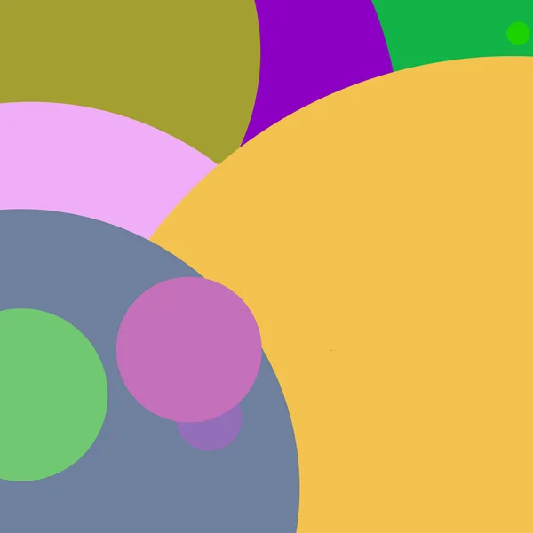 Cercle Géométrique Grand Fond Abstrait Motif Multicolore — Photo
