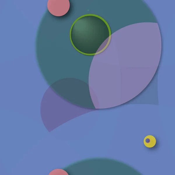 Abstracte Achtergrond Veelkleurige Cirkel Geometrische Patroon Naadloos — Stockfoto